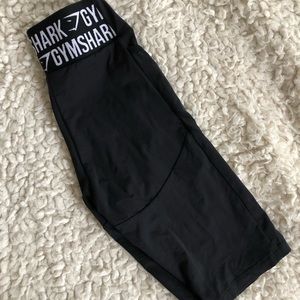 GymShark Cycling Shorts-Black High Waisted